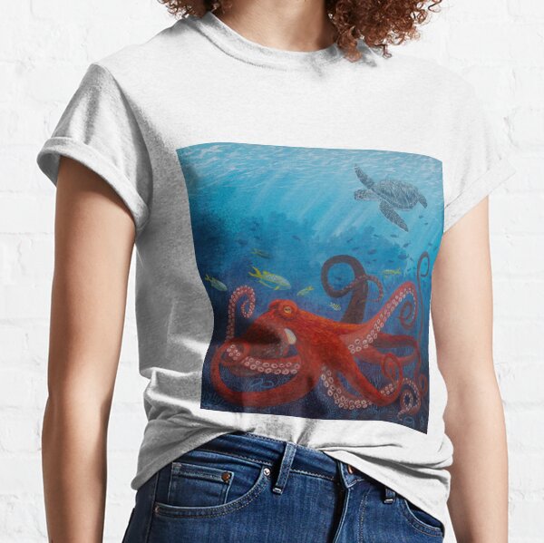 Caribbean Reef Octopus - Women's High-Performance Shirt