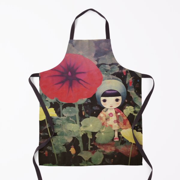 Item preview, Japanese Flower Fairy 0.3 - Baby Girl with Poppy Flower designed and sold by Oh Halo Berry.