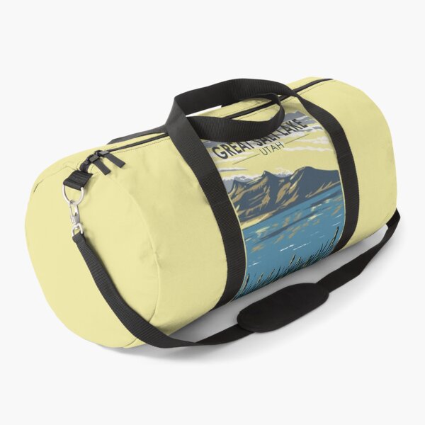 Item preview, Great Salt Lake Utah Travel Art Vintage designed and sold by KrisSidDesigns.
