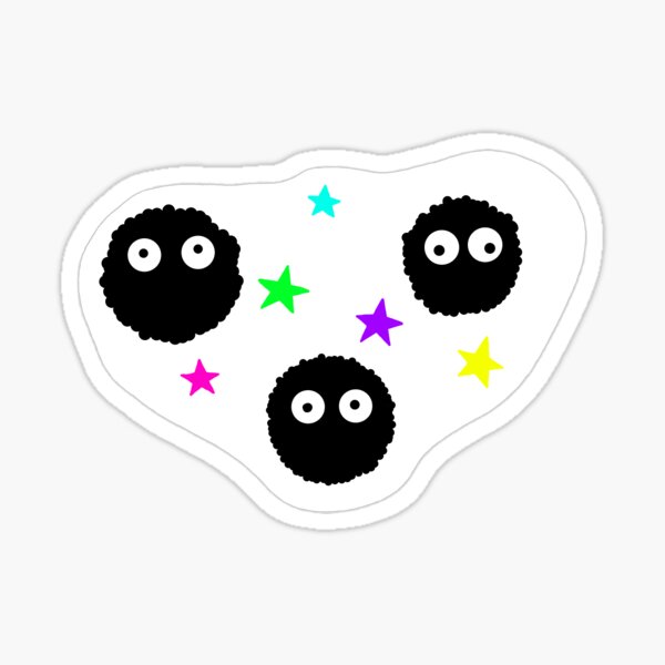 Soot Sprite Holo Stickers — Elegant Bullsh*t