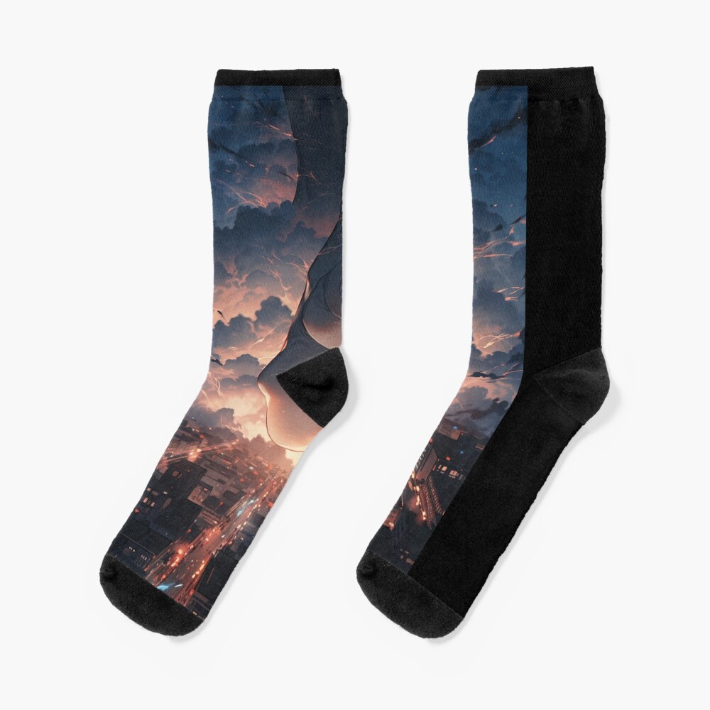 Discover When Titans Walk Among Skyscrapers | Socks