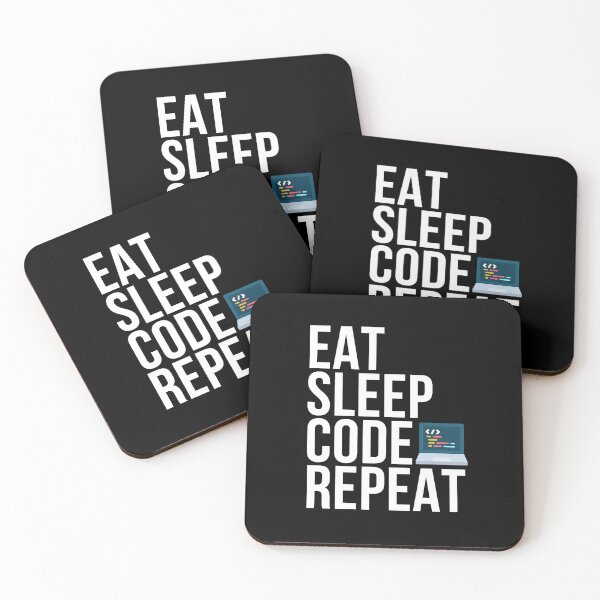 Item preview, Eat Sleep Code Repeat - Programmers designed and sold by SuperSeries.