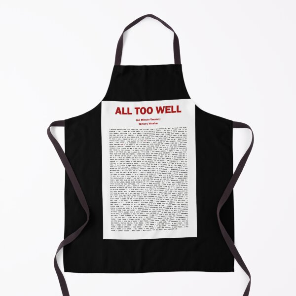 Item preview, All Too Well Lyrics-Taylor's Version-Ten Minute Version designed and sold by icbgllgpl.