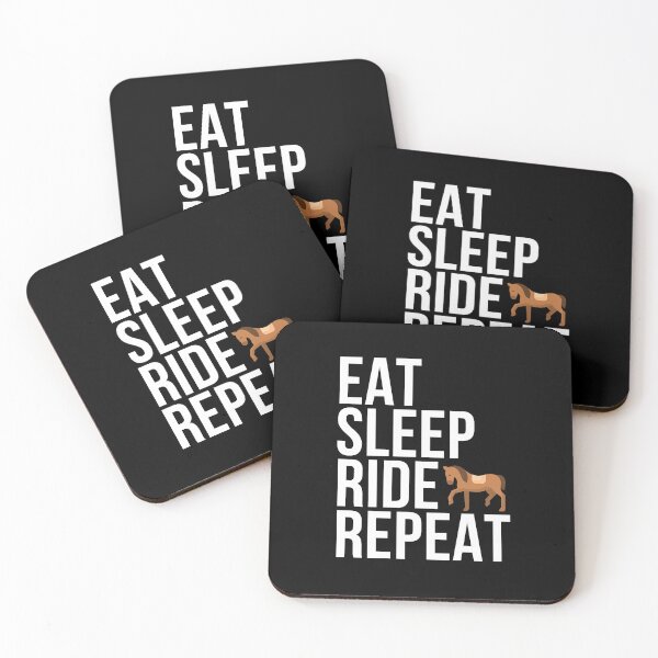 Item preview, Eat Sleep Ride Repeat - Equestrian designed and sold by SuperSeries.