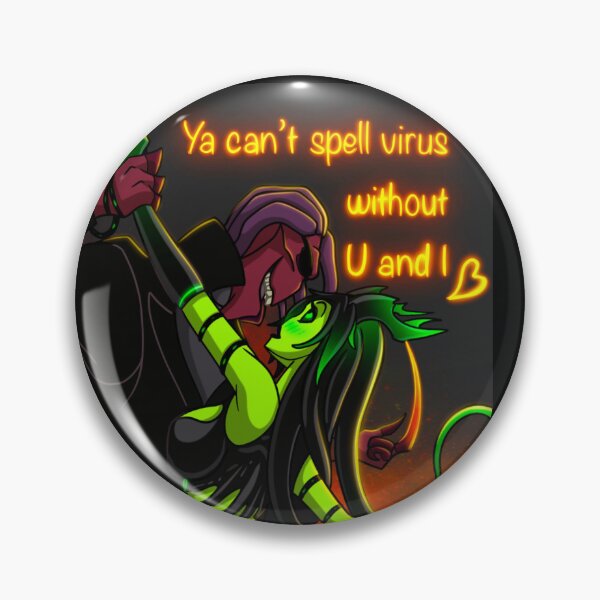 Item preview, Can’t spell virus without u and I  designed and sold by PhyrexiaB.