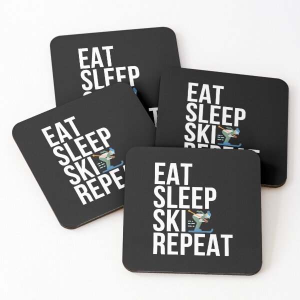 Item preview, Eat Sleep Ski Repeat - Skiers designed and sold by SuperSeries.