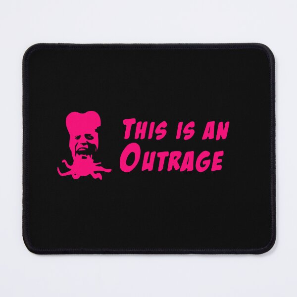 Item preview, This is an outrage - pink designed and sold by SmallSingy.