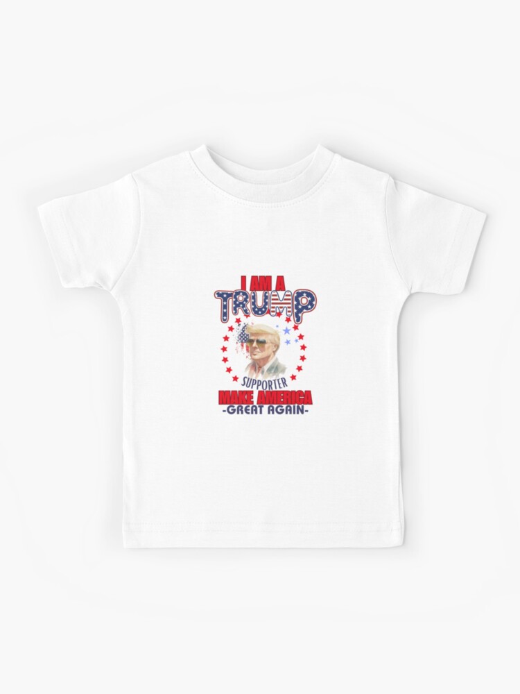 Donald Trump Make 4th of July Great Again Patriotic US Flag Shirt