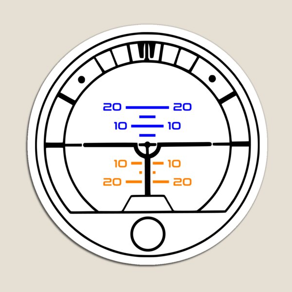 Aperçu de l'œuvre Aviation Instruments - Artificial Horizon créée et vendue par Namkha Moana.
