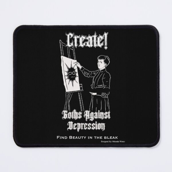 Item preview, Goths Against Depression (Create!) designed and sold by mirandaquin.
