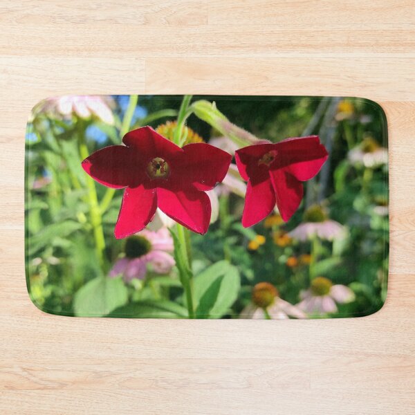 Item preview, Ornamental tobacco with red flowers designed and sold by Gourmetkater.