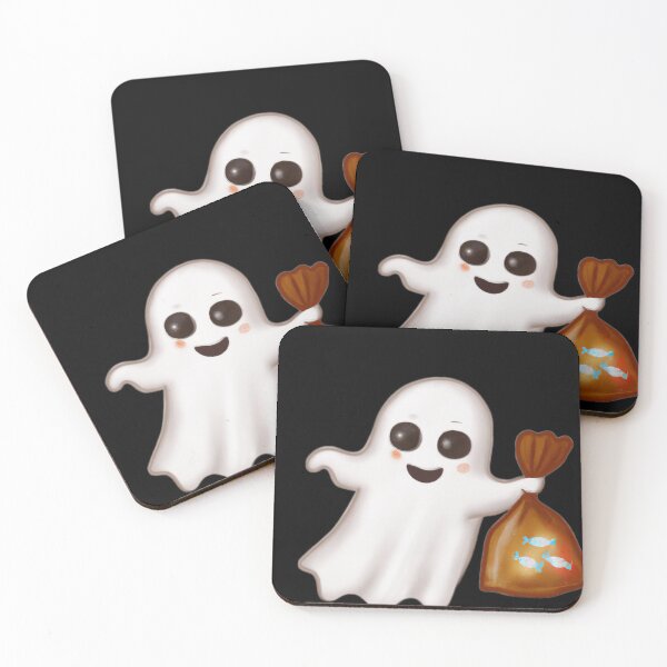 Item preview, Trick or treat Ghost designed and sold by Majkel & Majkel.