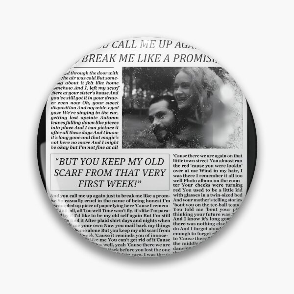Item preview, All Too Well Newspaper  	 designed and sold by icbgllgpl.