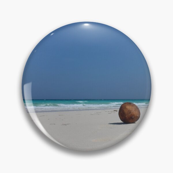 Item preview, BCH Tropical | Lone Coconut  At The Beach Photography designed and sold by BossyCatHome.