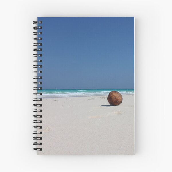 Item preview, BCH Tropical | Lone Coconut  At The Beach Photography designed and sold by BossyCatHome.
