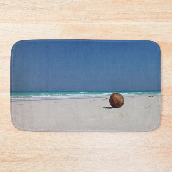 Item preview, BCH Tropical | Lone Coconut  At The Beach Photography designed and sold by BossyCatHome.