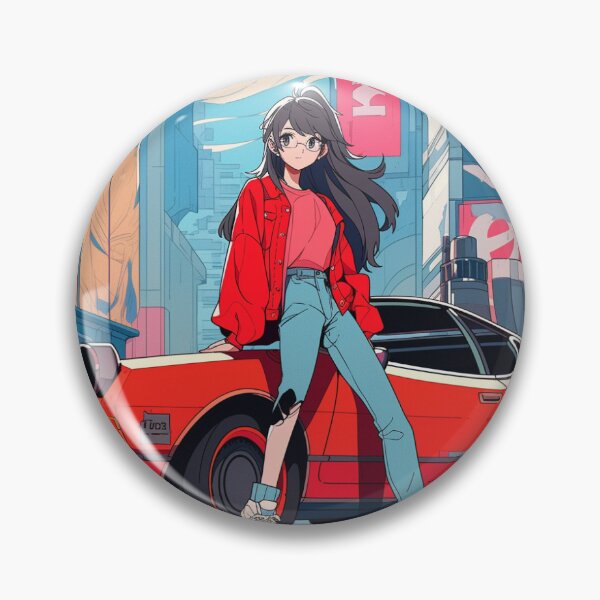 Item preview, City pop girl v1 designed and sold by HorrorCat.
