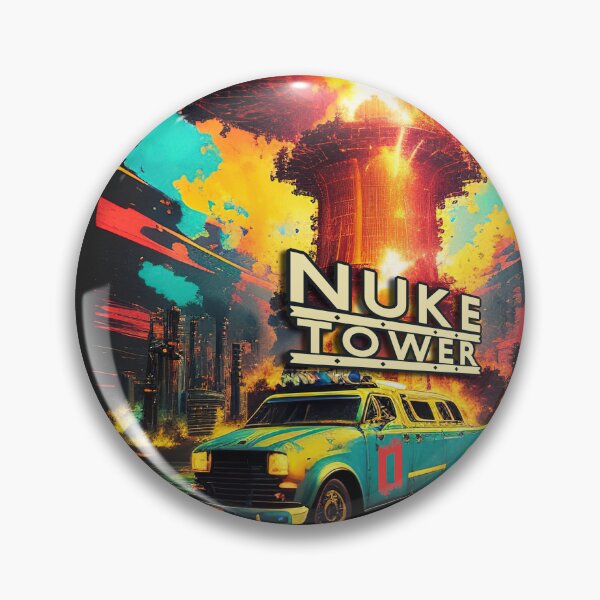 Item preview, Nuke Tower - Atompunk designed and sold by Punk-One.
