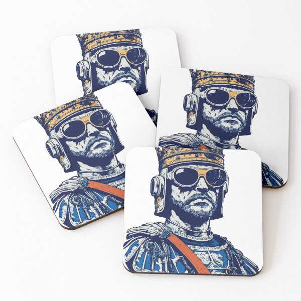Item preview, King Richard Lionheart in VR goggles designed and sold by KnoClothingCo.