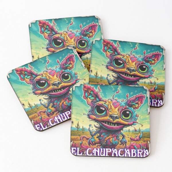 Item preview, VIBRANT VISIONS (El Chupacabra) designed and sold by Morrigan Austin.