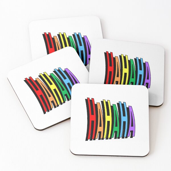 Item preview, Rainbow laughter Hahaha designed and sold by Jokertags.