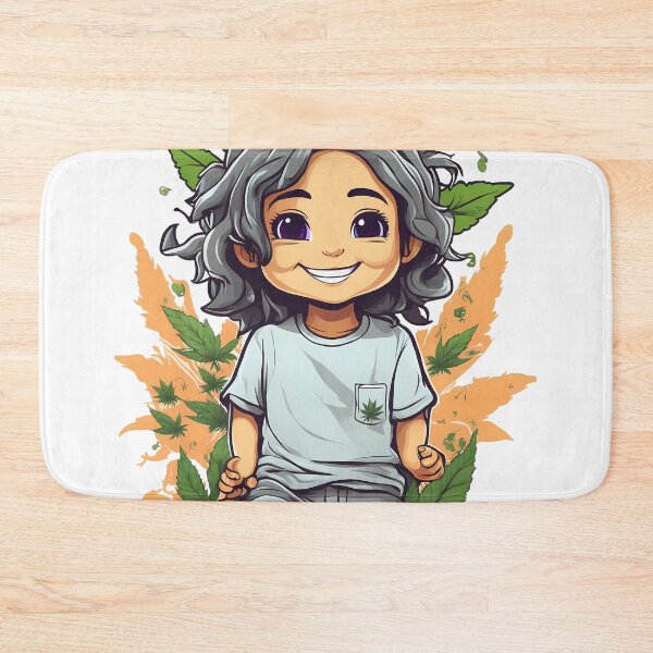 Item preview, Chibi Style Girl Pot Leaf Cannabis Pokemon Gym Leader Look designed and sold by wojysmokes.