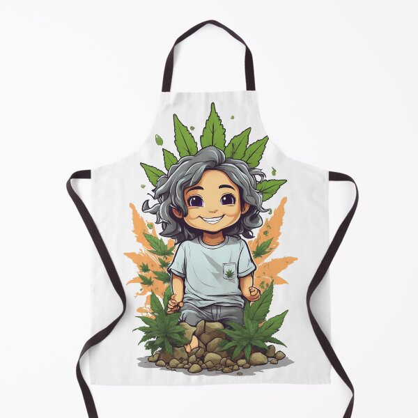 Item preview, Chibi Style Girl Pot Leaf Cannabis Pokemon Gym Leader Look designed and sold by wojysmokes.