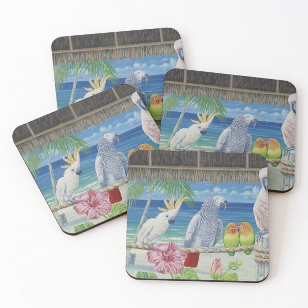 Item preview, Parrots in Paradise designed and sold by Danielle  Perry.