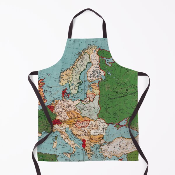 Item preview, George Washington Bacon | Bacon’s Standard Map Of Europe (1830-1922) designed and sold by BossyCatHome.