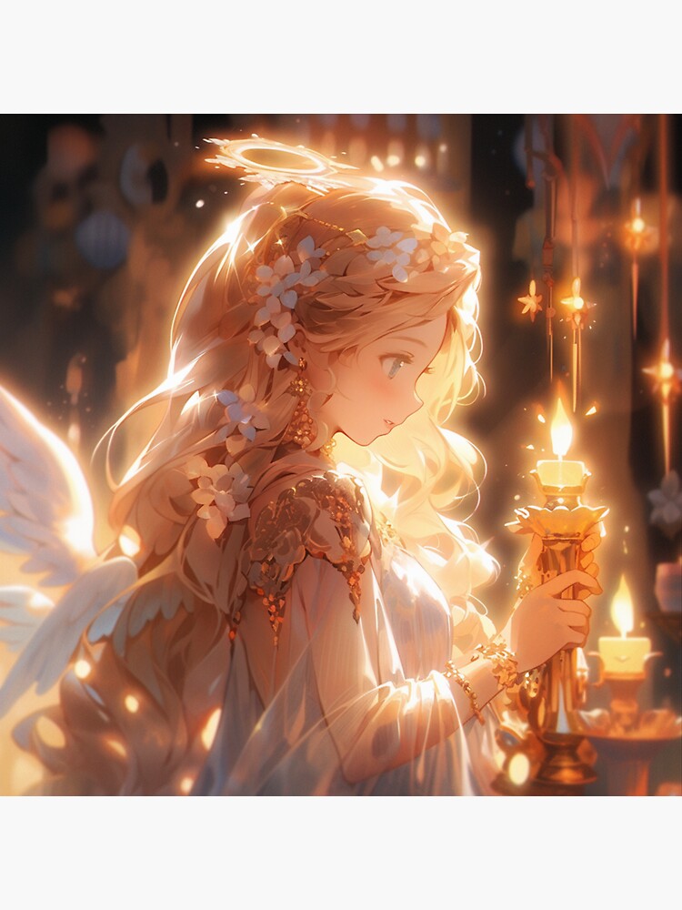anime girl in water with candles | Anime backgrounds wallpapers, Anime  background, Anime