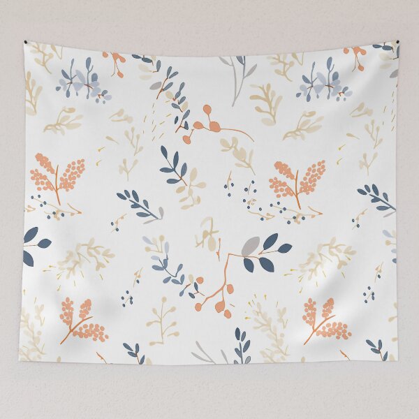 Item preview, Floral Botanical Pattern designed and sold by sμ (smew).