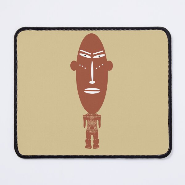 Item preview, African abstract ethnic tribal art style portrait designed and sold by Alexaltay.