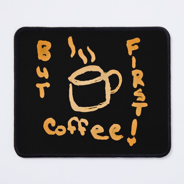 Item preview, First Coffee Orange designed and sold by craftsbydaphy.