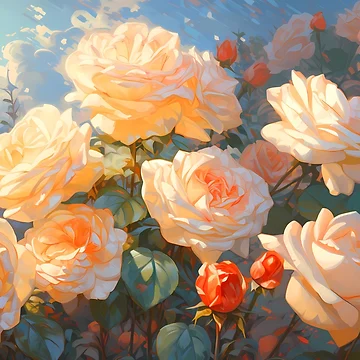 Artwork thumbnail, Eternal Roses by Faellery