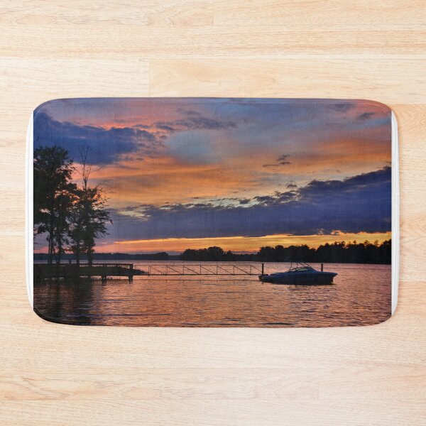 Item preview, Sunset Layers Lake Murray South Carolina designed and sold by LisaWootenPhoto.