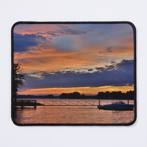 Item preview, Sunset Layers Lake Murray South Carolina designed and sold by LisaWootenPhoto.