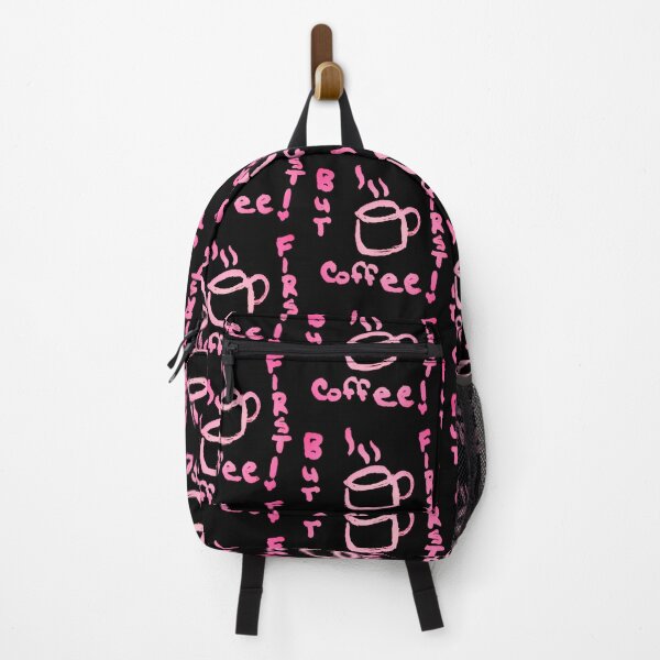 Item preview, First Coffee Pink designed and sold by craftsbydaphy.