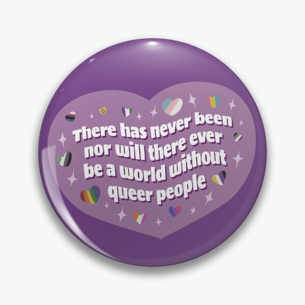 Item preview, There Has Never Been a World Without Queer People designed and sold by comfycozyshop.