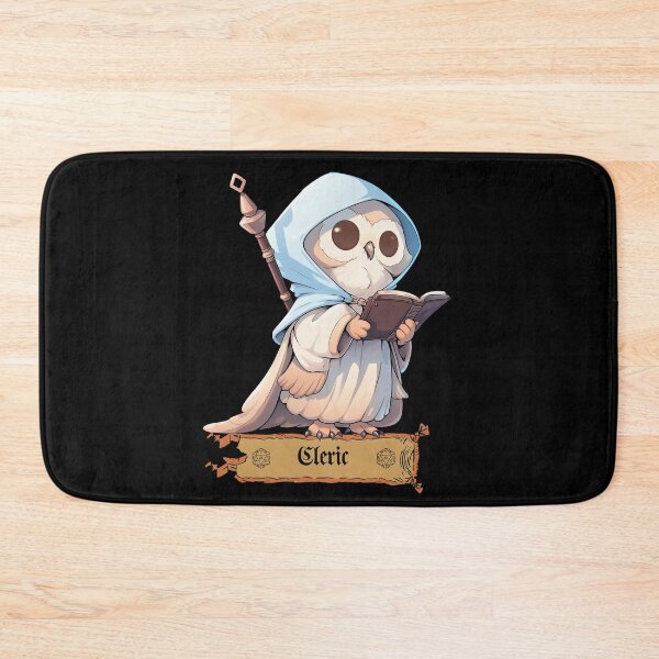 Item preview, Wise Owl Cleric: Magic & Wisdom - RPG Character designed and sold by Zanda-Nerd-Shop.