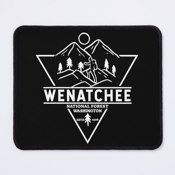 Item preview, Okanogan Wenatchee National Forest Washington Monoline Emblem designed and sold by KrisSidDesigns.
