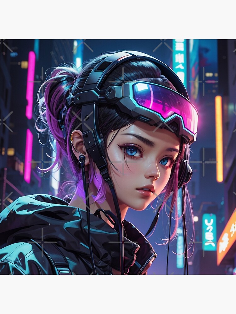 Cyberpunk Anime Vinyl | Sticker