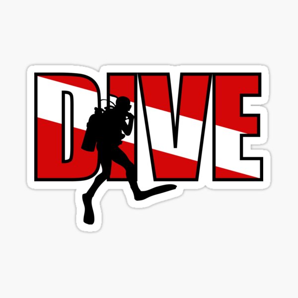 Dive Stickers | Redbubble