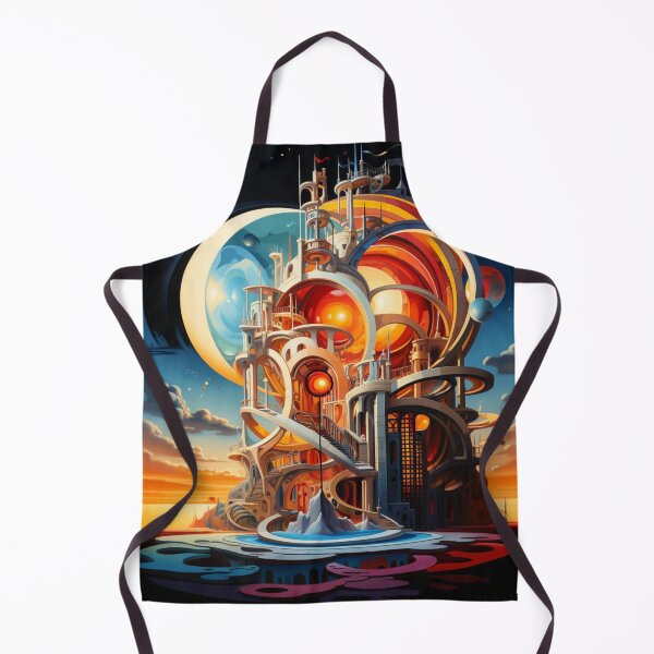 Item preview, Orbital Oasis: Arcs and Vaults on the Outskirts designed and sold by Moisky Art.