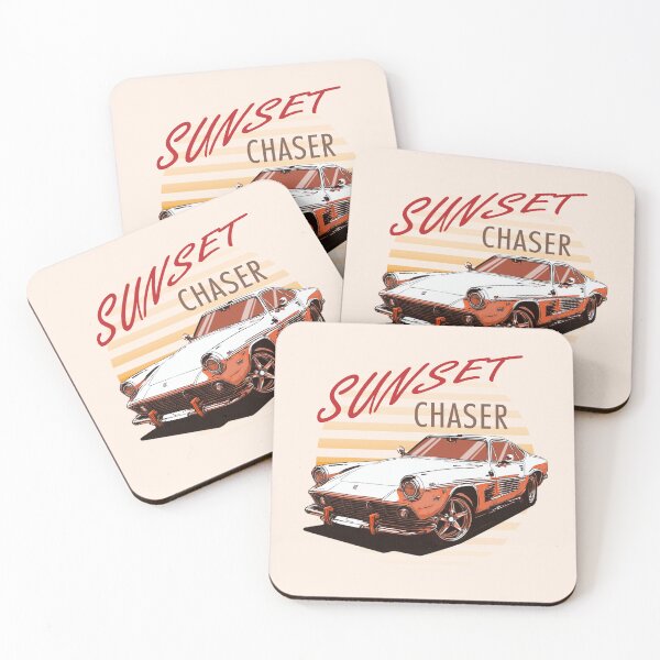 Item preview, Sunset chaser , Vintage car  designed and sold by TheBlackCircle.