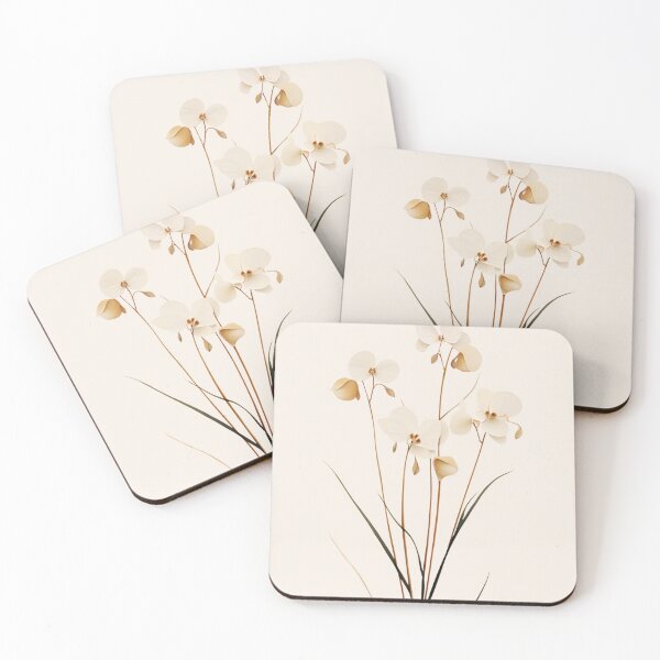 Item preview, A Minimal Illustration of an Orchid designed and sold by Sketch-Shack.