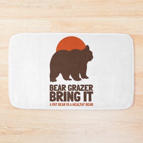 Item preview, Bear Grazer Fat Brown Bear designed and sold by jtancrum61.