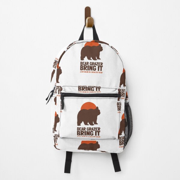 Item preview, Bear Grazer Fat Brown Bear designed and sold by jtancrum61.