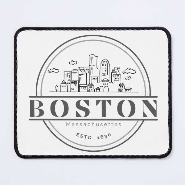 Item preview, Boston Skyline Logo (CUSTOMIZABLE COLORS) designed and sold by juliatomei.