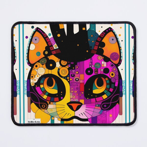 Item preview, Cute colorful cat cats 3 designed and sold by RedWolfDisigne.