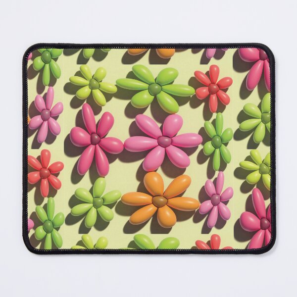 Item preview, Warped distorted 3D balloon flowers designed and sold by DreamHomes.